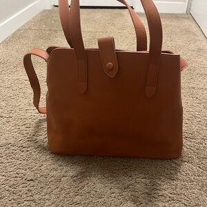 Freshly Picked Cognac Tote Satchel